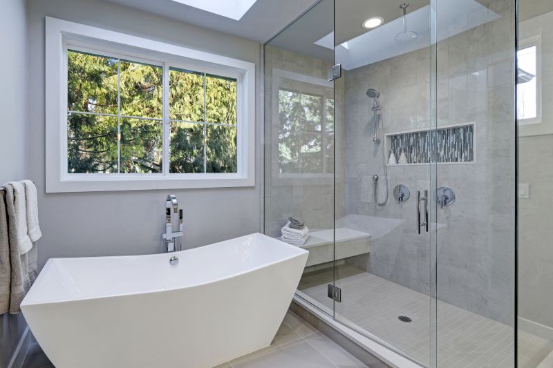 Freestanding Tub and Modern Fixtures